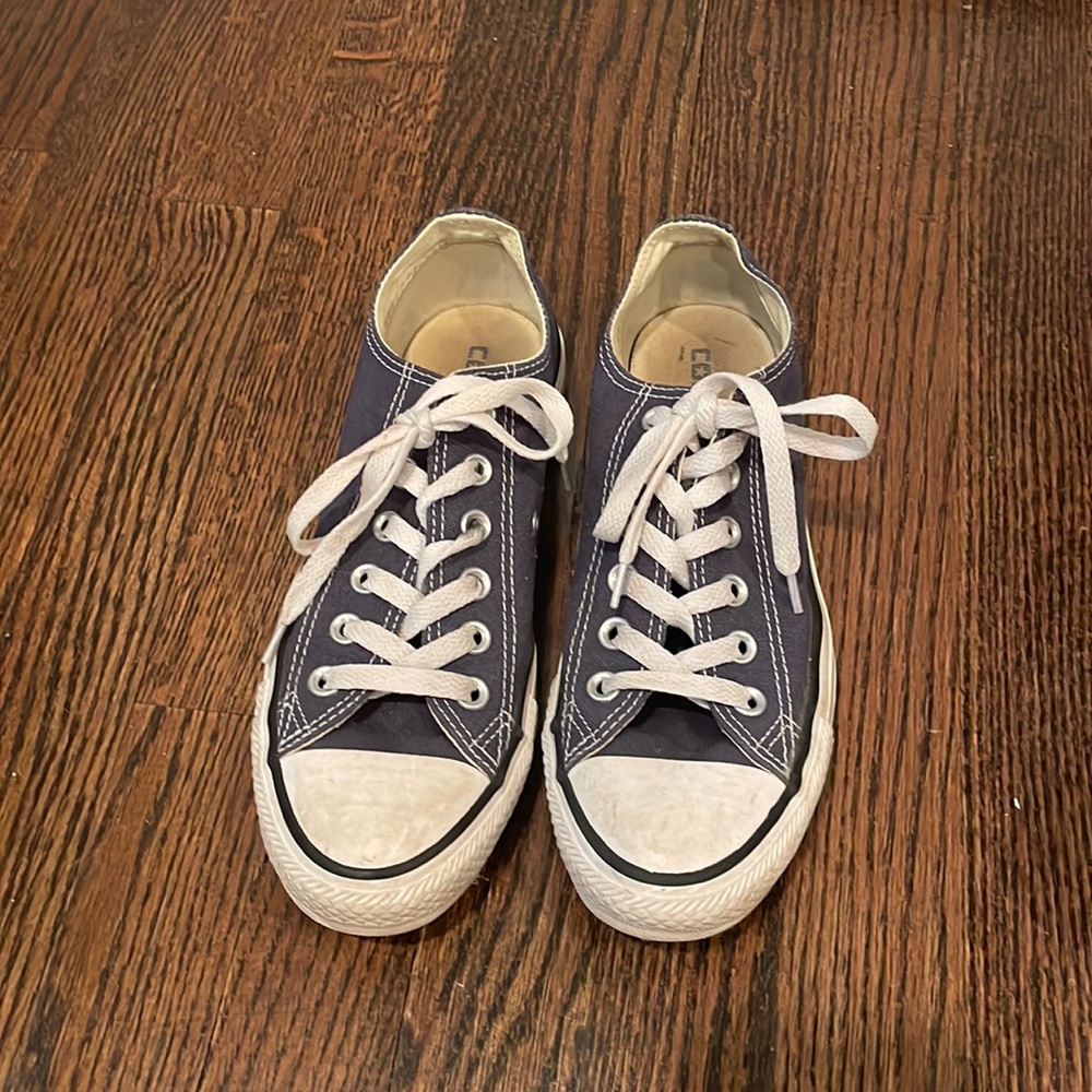 Blue Converse Sneakers